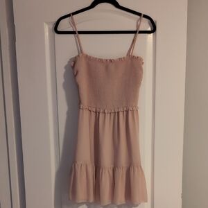Wilfred Coral Blush Pink Ruffled Sundress Tempest Sleevless